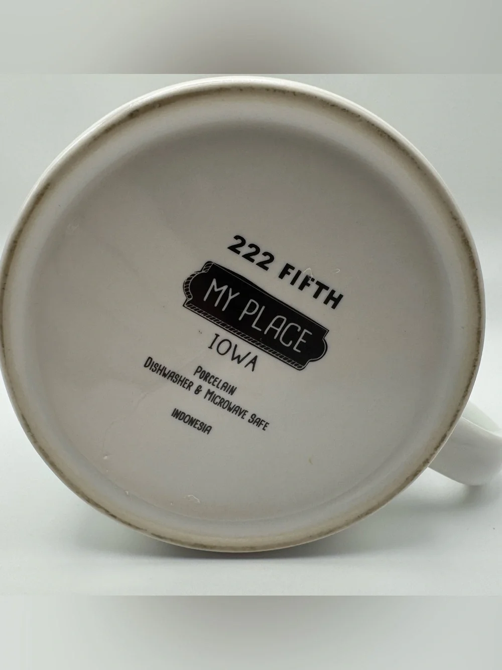 222 Fifth ceramic coffee
